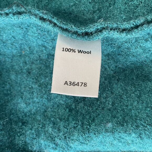 VINTAGE Appleseeds Petites 100% Boiled Wool Blazer Women’s Petite Medium - Picture 12 of 14